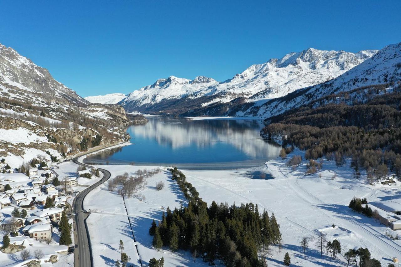 Maloja Palace Residence Engadin-St Moritz Co2-Neutral Exteriör bild